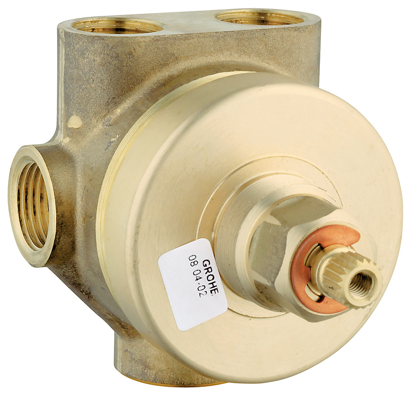 GROHE 5-vejs omskifter i messing til indbygning 29033000