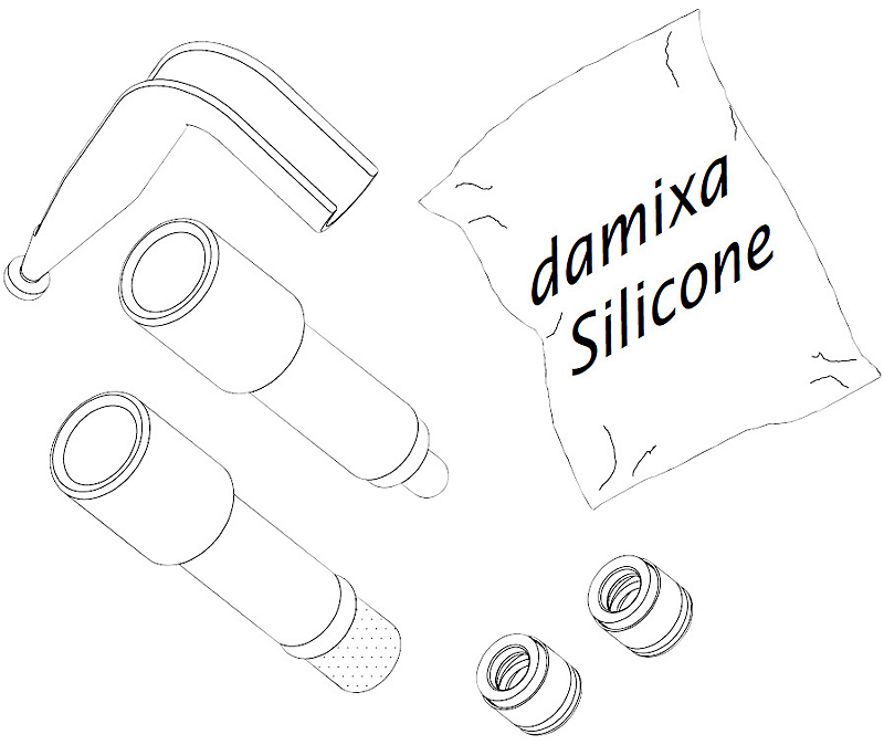 Damixa kit pakninger & fjedre