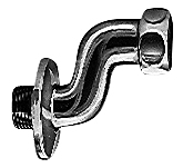 GROHE Lahrer THM / MWZ tilslutning 1 1/4x1 med roset. Forkromet