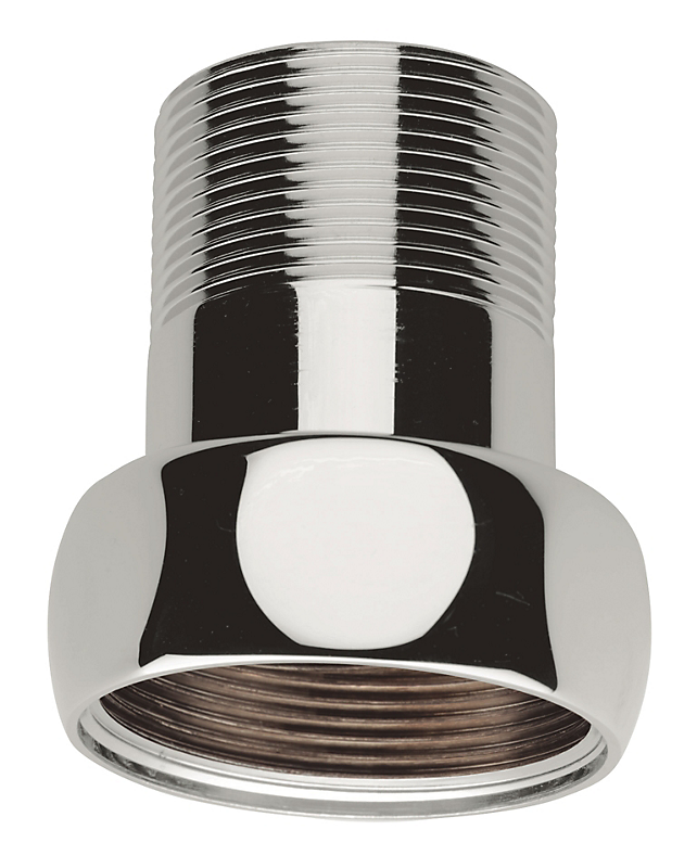 GROHE Lahrer THM / MWZ afgangsforskruning 2x1 1/2 med roset. Forkromet