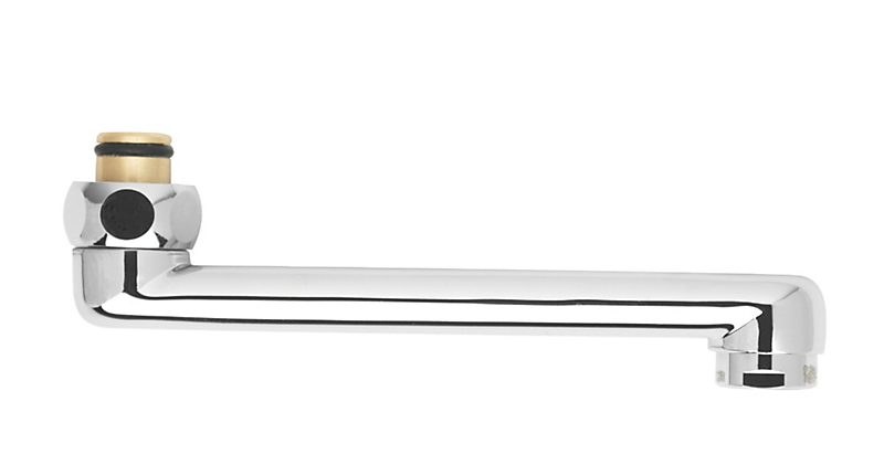 Damixa Svingtud 150 mm, 3/4 Forkromet