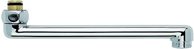 Damixa Svingtud 200 mm 3/4 forkromet