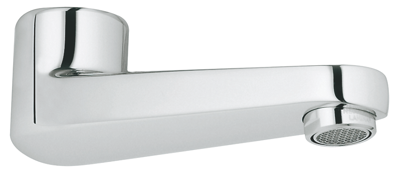 GROHE støbt udløb 117 mm, svingbar og låselig