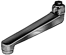 GROHE støbt udløb, krom