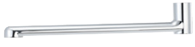 FMM 9000E svingtud 150mm Passer til FMM nippel 2988 eller FMM armatur 8130. 6 l/min