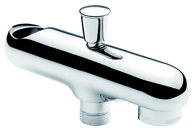 Damixa Kartud med omskifter til bruser Forkromet