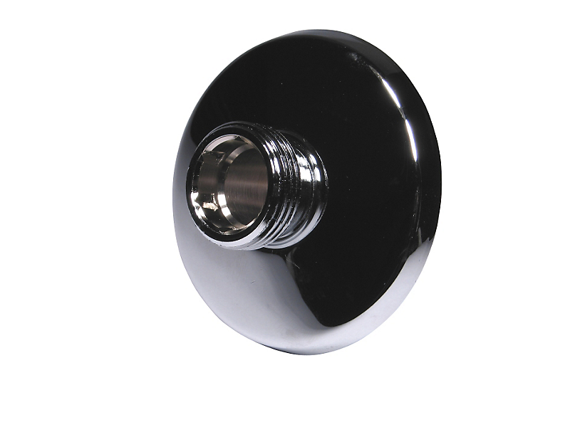 Tilgangsstykke Lige 3/4x1/2 60mm med roset Ø70mm