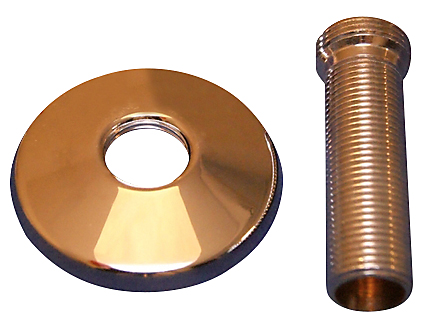 tilgangsstykke lige 3/4'' x 1/2'' - 51 mm, forkromet