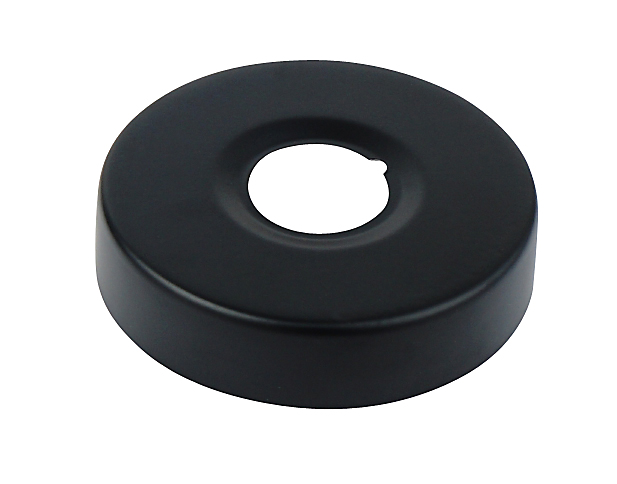 Rosetter til badarmatur Ø80 mm, matsort