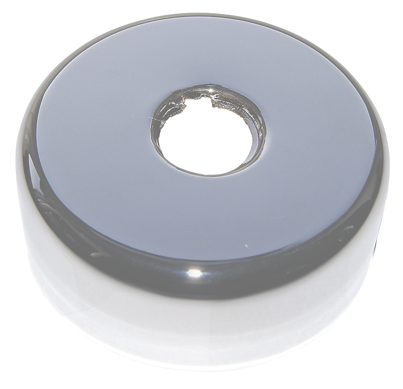 Vægroset 1/2'' Ø80x30mm. krom