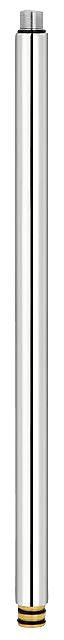 Damixa forlængerstykke 350 mm, krom