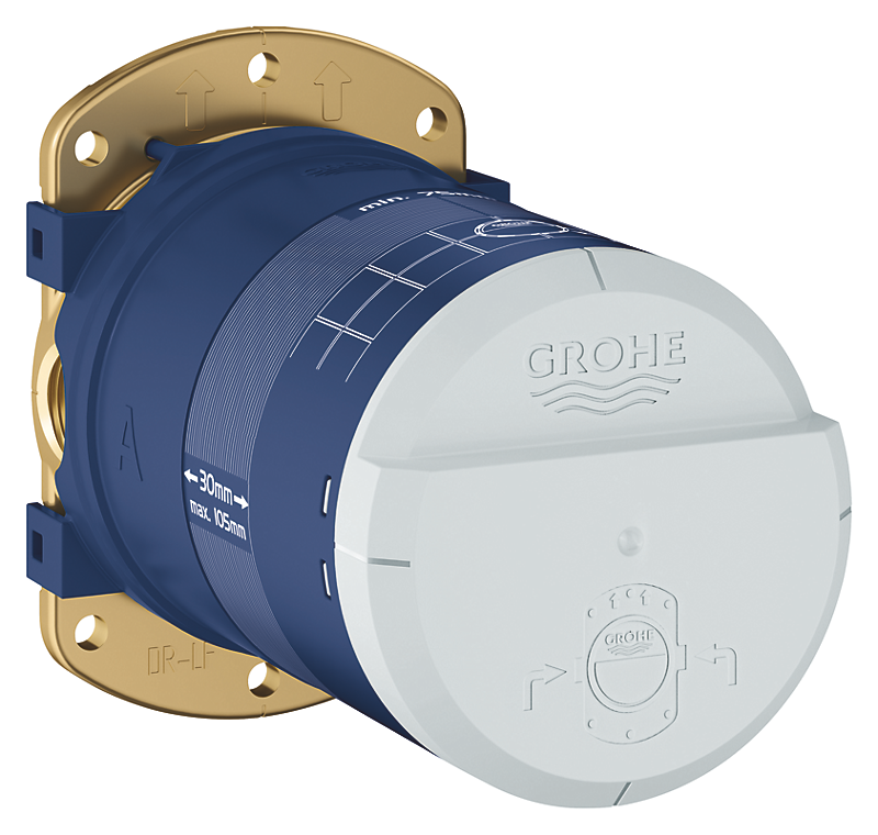 GROHE Rainshower monteringsæt Universal indbygningsboks, 1/2'' til hovedbrusersæt. Med vandspare 9,5l/m