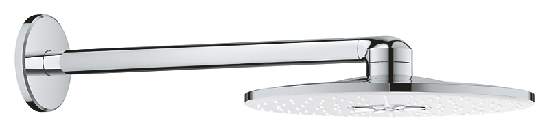 GROHE Rainshower Hovedbruser SmartActive. Rund til indbygning 310mm hoved i hvid, 400mm stang