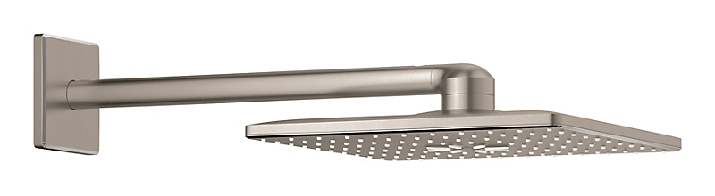 GROHE Rainshower Smartactive hovedbruser 310x310mm med brusearm. Supersteel