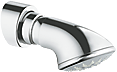 GROHE Relexa Hovedbruser Five, krom