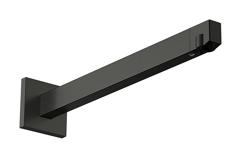 hansgrohe Bruserbøjning E 39 1/2'' børst. sort krom PVD