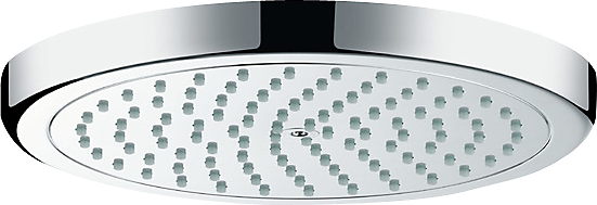 hansgrohe Croma 220 hovedbruser med kugleled med Eco vandbegrænser. Ø220mmx1/2 krom