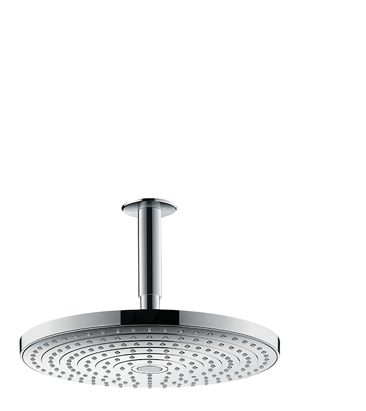 hansgrohe Raindance Select S300 hovedbruser 2jet med loftmontage med Eco vandbegrænser. 300mm