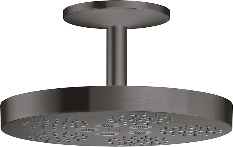 hansgrohe AXOR One hovedbruser ø 280 til loft børstet sort krom