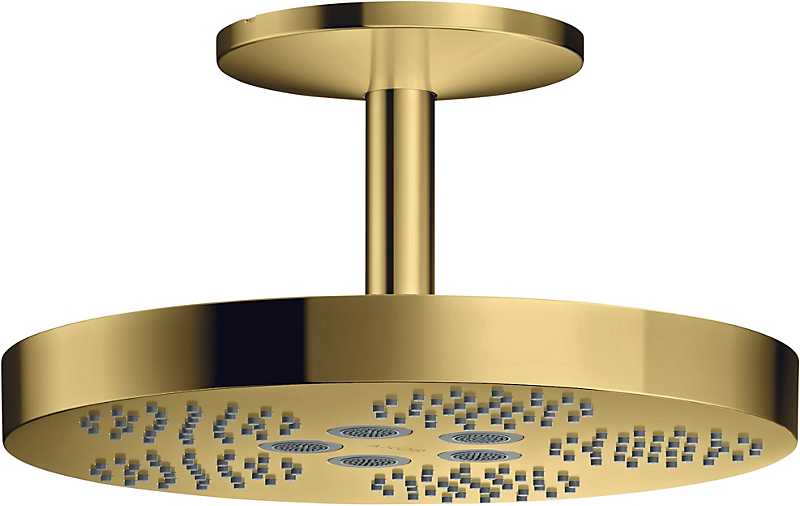 hansgrohe AXOR One hovedbruser ø 280 til loft poleret guld optik