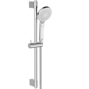 Ideal Standard evo Idealrain brusesæt. Rund Ø110/600, justerbare beslag, 3 stråletyper, Krom