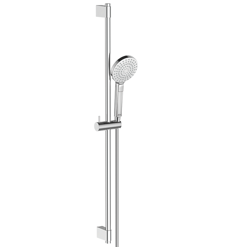 Ideal Standard evo Idealrain brusesæt. Rund Ø110/900, justerbare beslag, 3 strålefunktioner, Krom