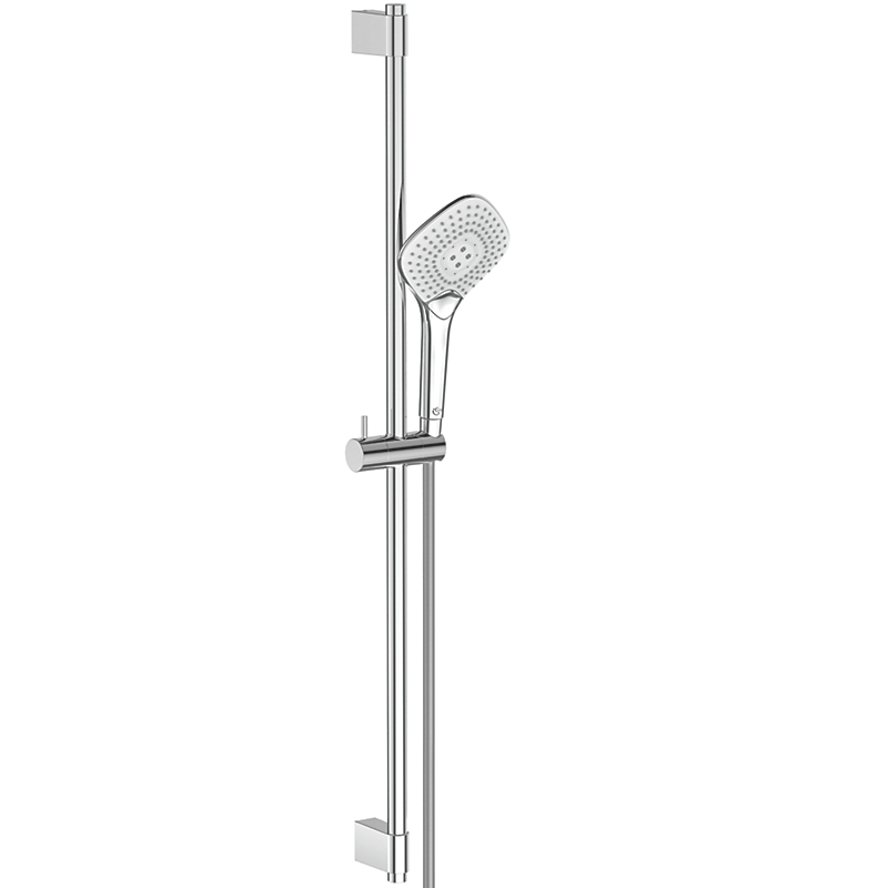 Ideal Standard evo jet Idealrain brusesæt. Diamond 134/900, justerbare beslag, 3 strålefunktioner, Krom