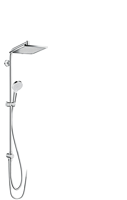 hansgrohe Crometta E Showerpipe 240 1jet EcoSmart 9 l/min Reno krom