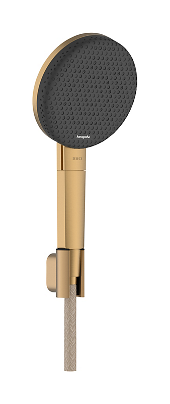 hansgrohe Raindance Alive Select S Bruserholdersæt 125 3jet EcoSmart br.sl 160 børst bronze PVD