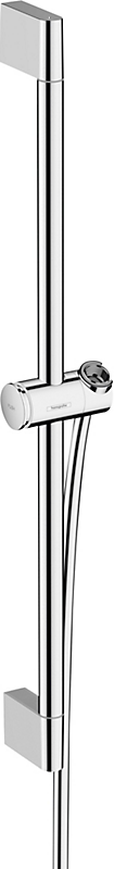 hansgrohe Unica gliderstang 650mm med glider & slange, krom