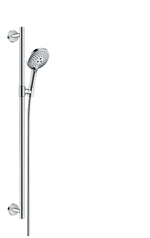 hansgrohe Raindance Select S120 Brusesæt med Eco vandbegrænser 900mm. 3 Jet. Krom