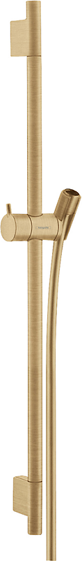 hansgrohe Unica'S Puro glidestang 65 cm med bruserslange 160 cm, Børstet bronze
