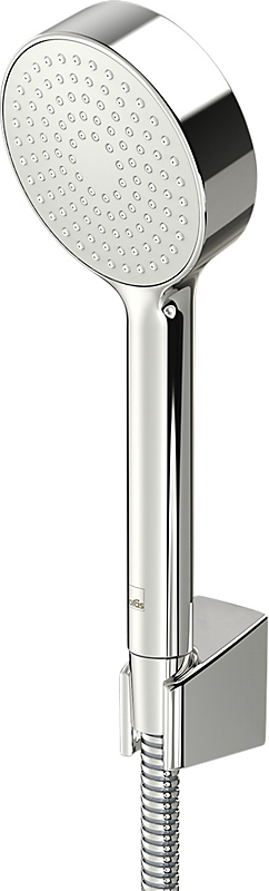 Oras Apollo håndbrusersæt Ø95 1 stråletype, vægbeslag og slange