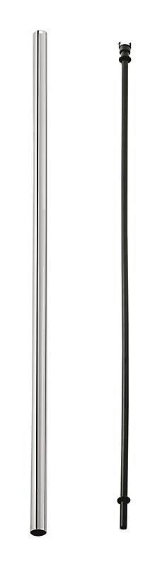 GROHE Euphoria System bruserør 840mm med plastrørføring. Forkromet