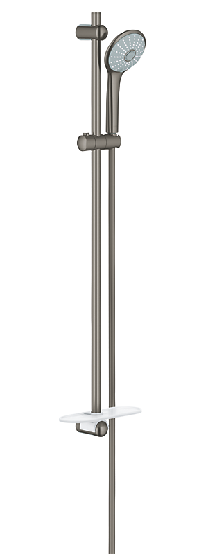 Grohe Euphoria Massage stangs. Brusestangsæt 3 sprays, Børstet Hard Graphite