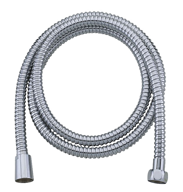 Bruserslange 2000mm x 1/2'' cyl/kon omløber snoet metal