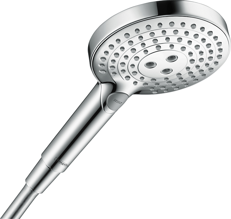 hansgrohe Raindance Select S 120 Håndbruser. 3jet PowderRain. Ø 125mm