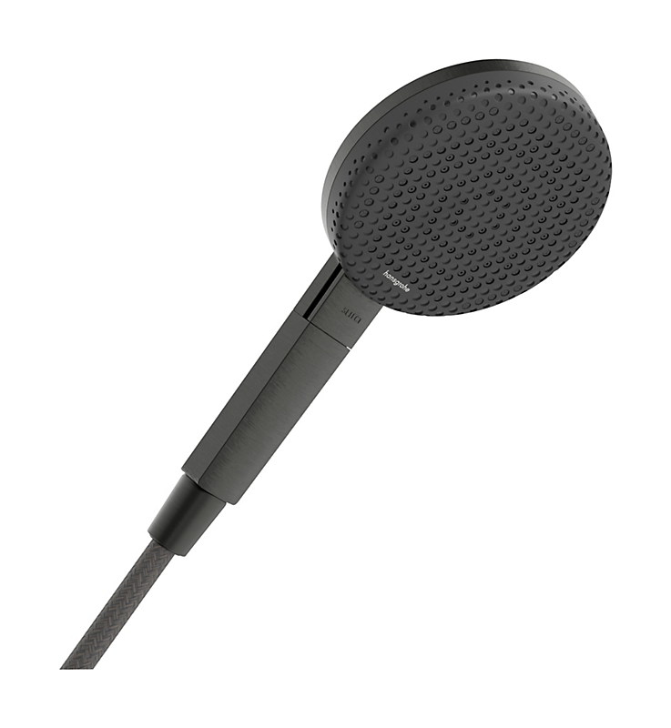 hansgrohe Raindance Alive Select S håndbruser 125 3jet EcoSmart+, børst. sort krom PVD