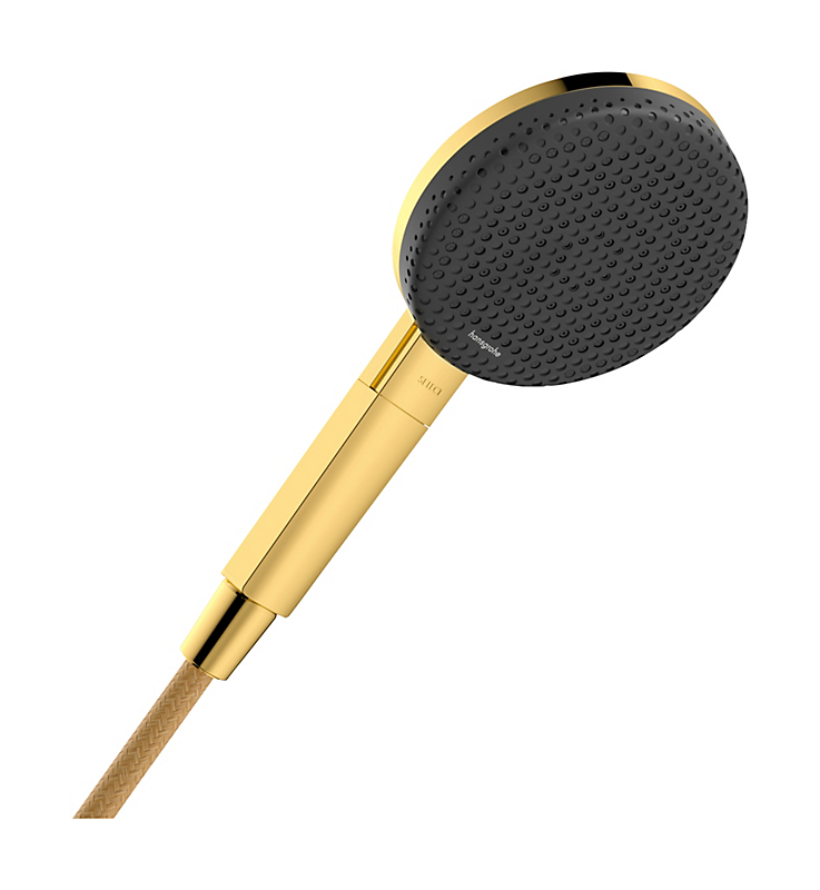 hansgrohe Raindance Alive Select S håndbruser 125 3jet EcoSmart+, pol guld-optik PVD