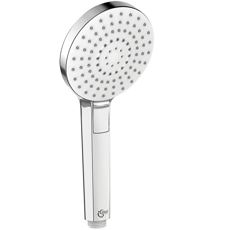 Ideal Standard evo Idealrain håndbruser. Rund Ø110mm, 3 strålefunktioner, Krom