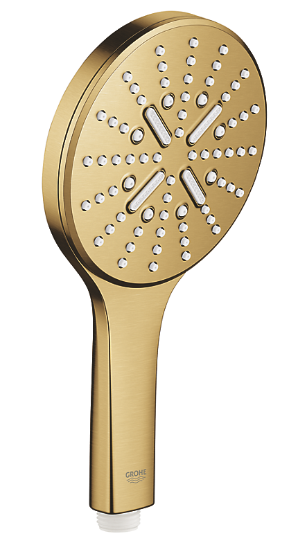 GROHE Rainshower SmartActive håndbruser 130mm, 3 sprays, 9,5 l/min, børstet cool sunrise