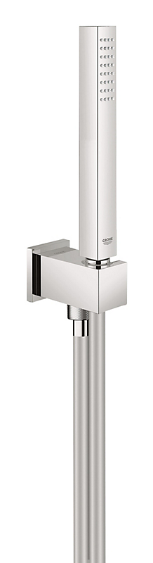 GROHE Euphoria Cube slangeudtag 1250mm/1/2 med håndbruser & slange. Forkromet