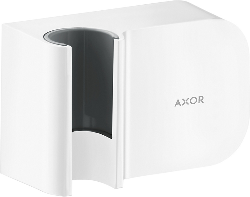 hansgrohe AXOR One Porter bruserholder med slangeudtag mat hvid