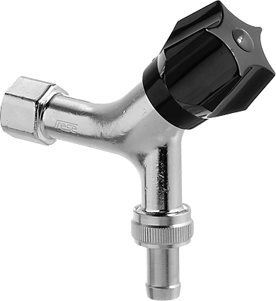 Frese Aftapventil Matfork. 1/2 M/slforskr. Blå/rød