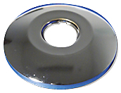 vægroset 1/2'' x Ø67mm højde 10mm, krom