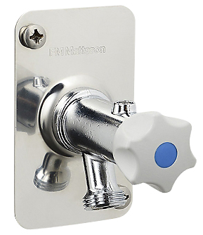 FM Mattsson gårdposteventil m/greb 600mm