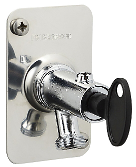 FM Mattsson gårdposteventil m/nøgle 1000mm