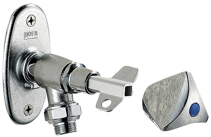 FM Mattsson Mora Garden II gårdposteventil m/nøgle+greb 300-450mm