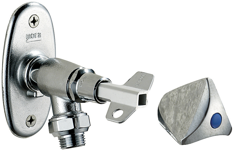 FM Mattsson Mora gårdposteventil m/nøgle+greb 400-550mm