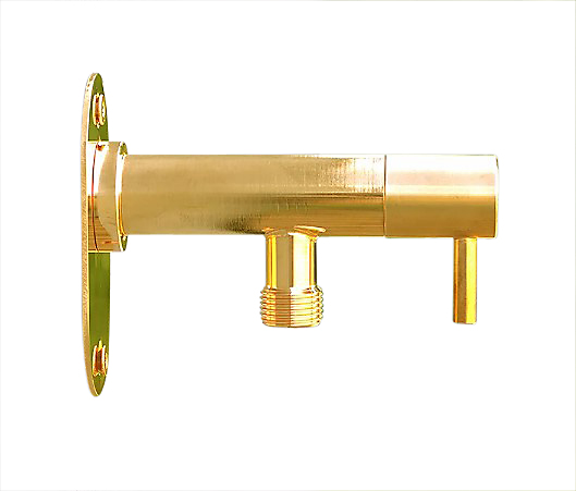 Frostline EQI wall posteventil 15 mm 300-550mm, messing